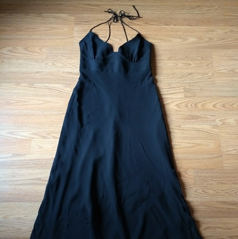 J. Crew long silk dress